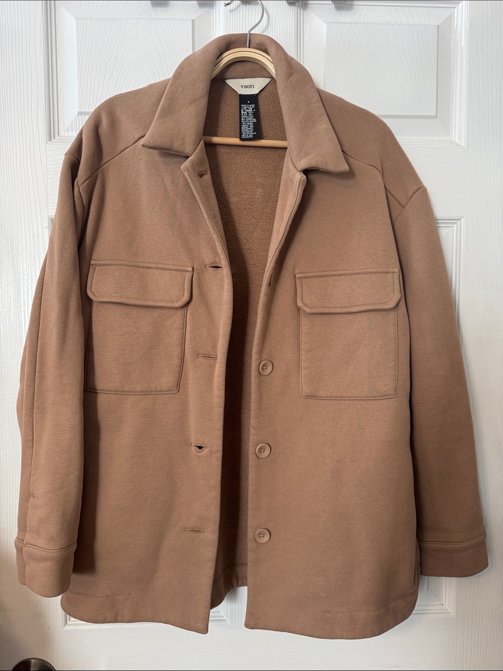 Vuori Women’s Jacket in Camel